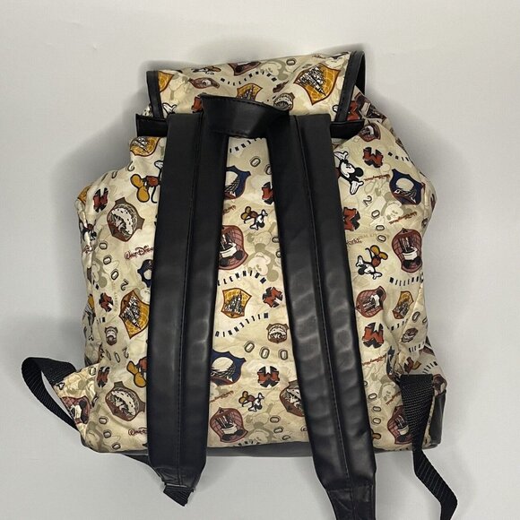 Walt Disney World Y2K Millenium 2000 Parks Icons Backpack Bag Pockets Adj Strap main image 5